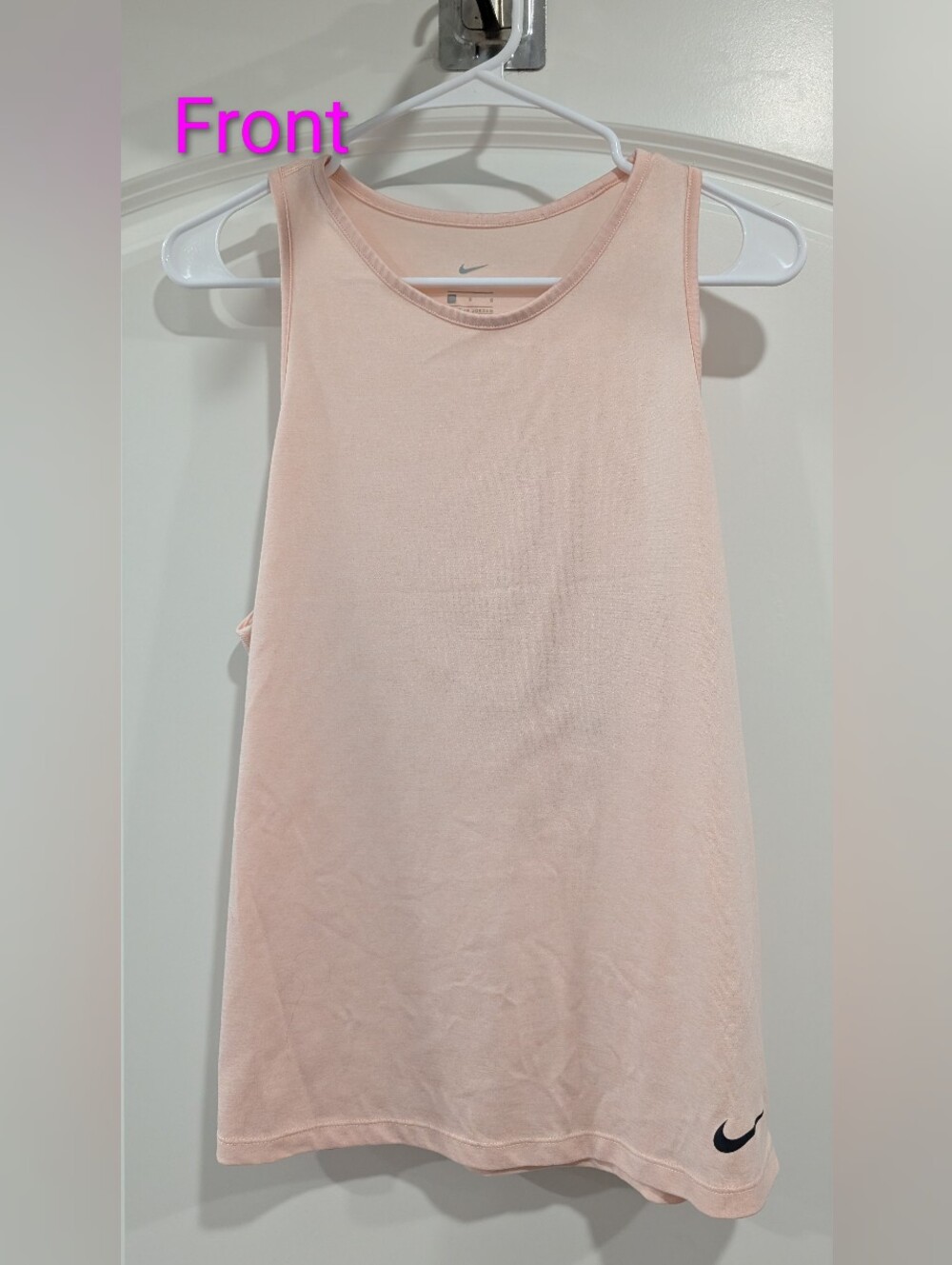 Nike Light Pink Women’s Athletic Tank Top Size L